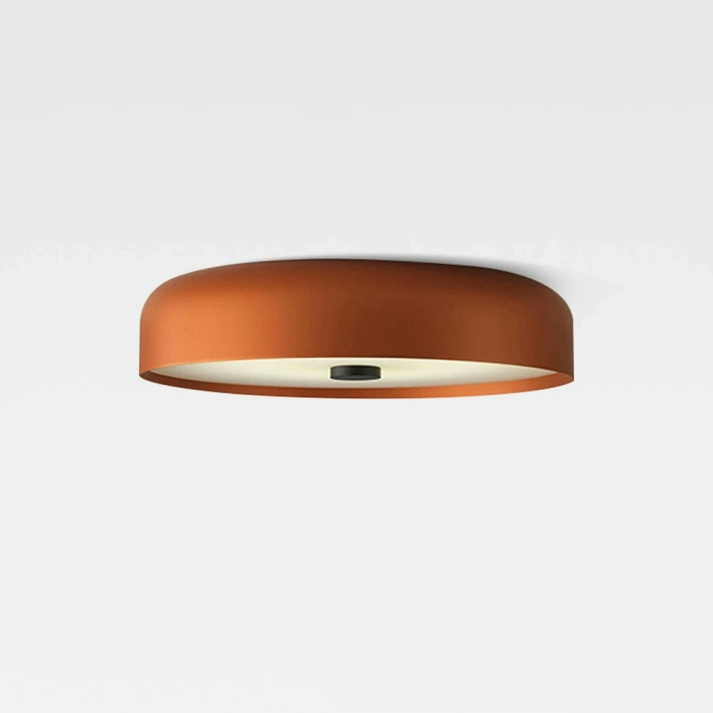 Nordisk retro rund minimalistisk indbygningsloftlampe