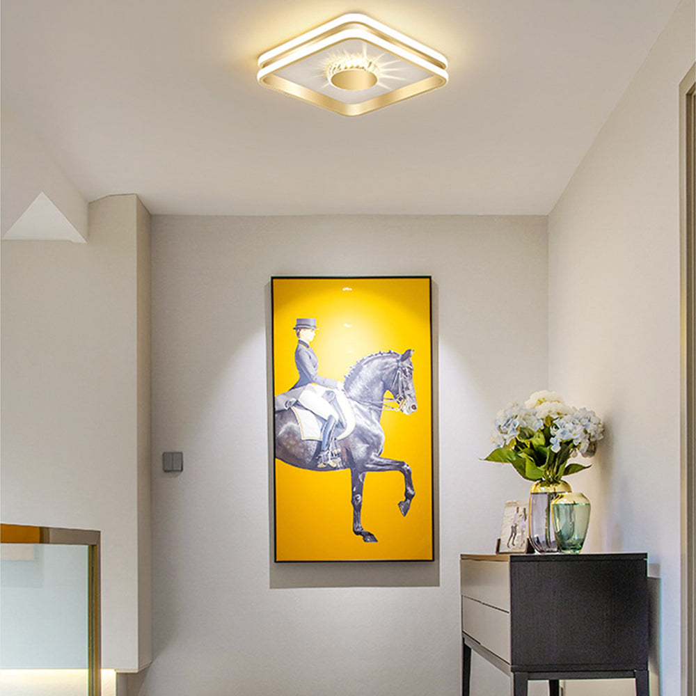 Circa | Moderne minimalistisk dobbelt ring loftslampe