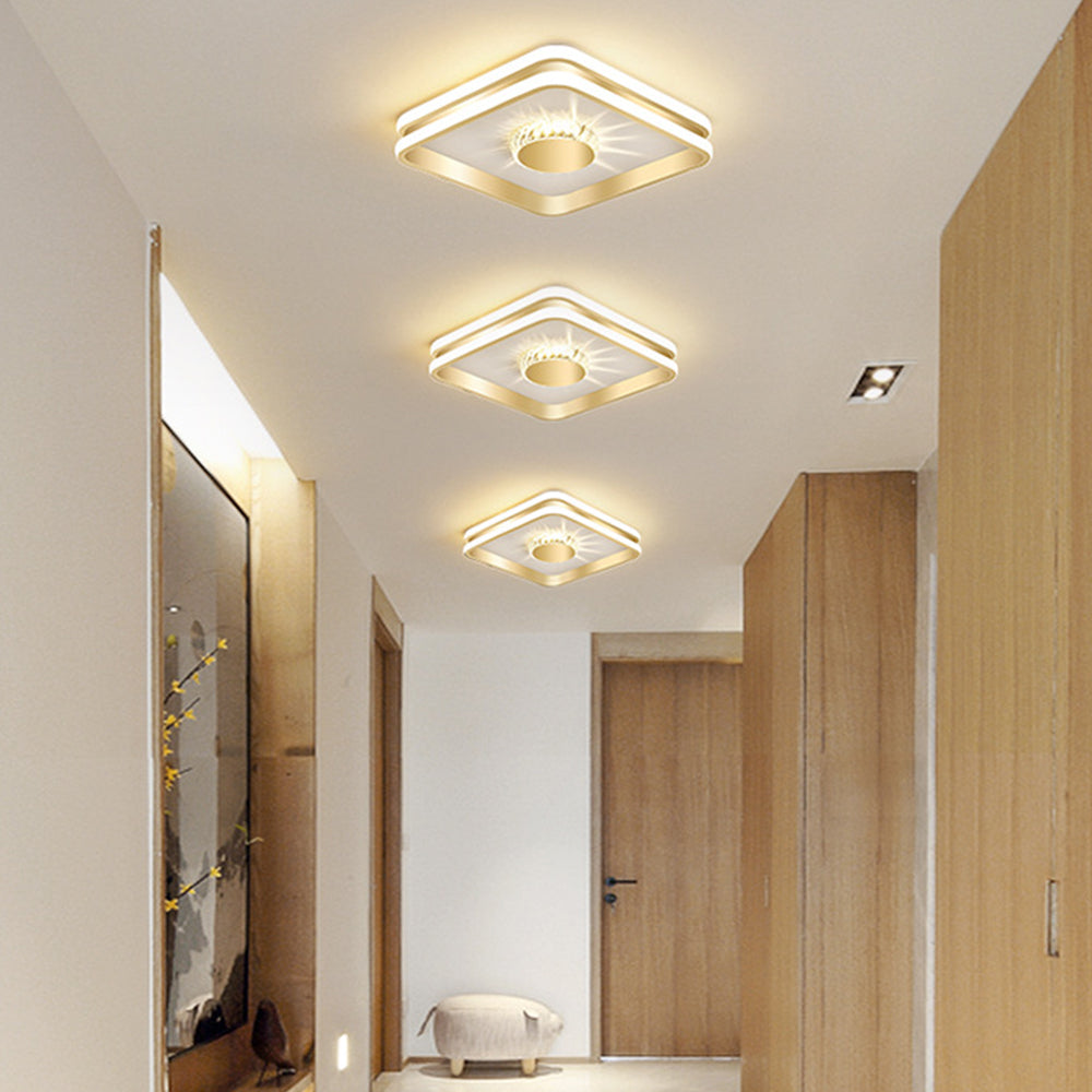 Circa | Moderne minimalistisk dobbelt ring loftslampe