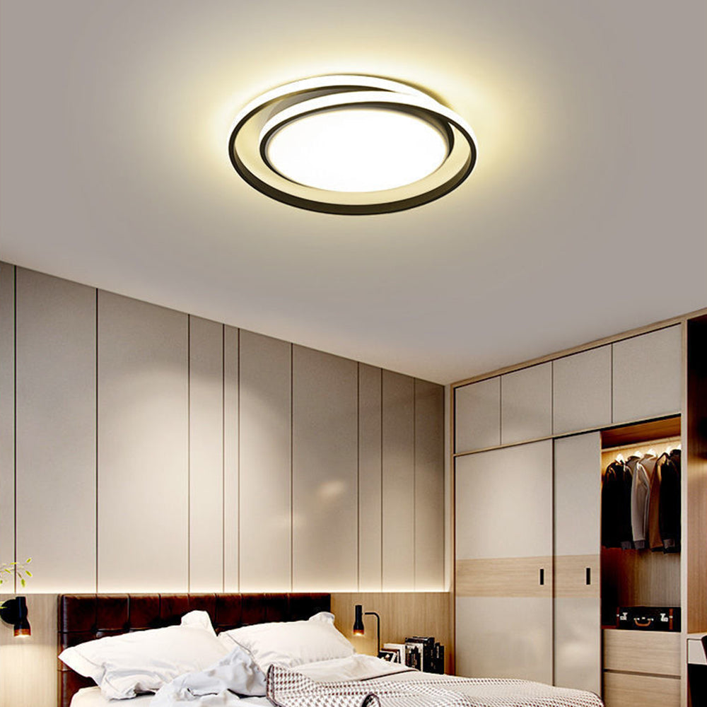 Halo | Moderne cirkulær flush mount loftslampe