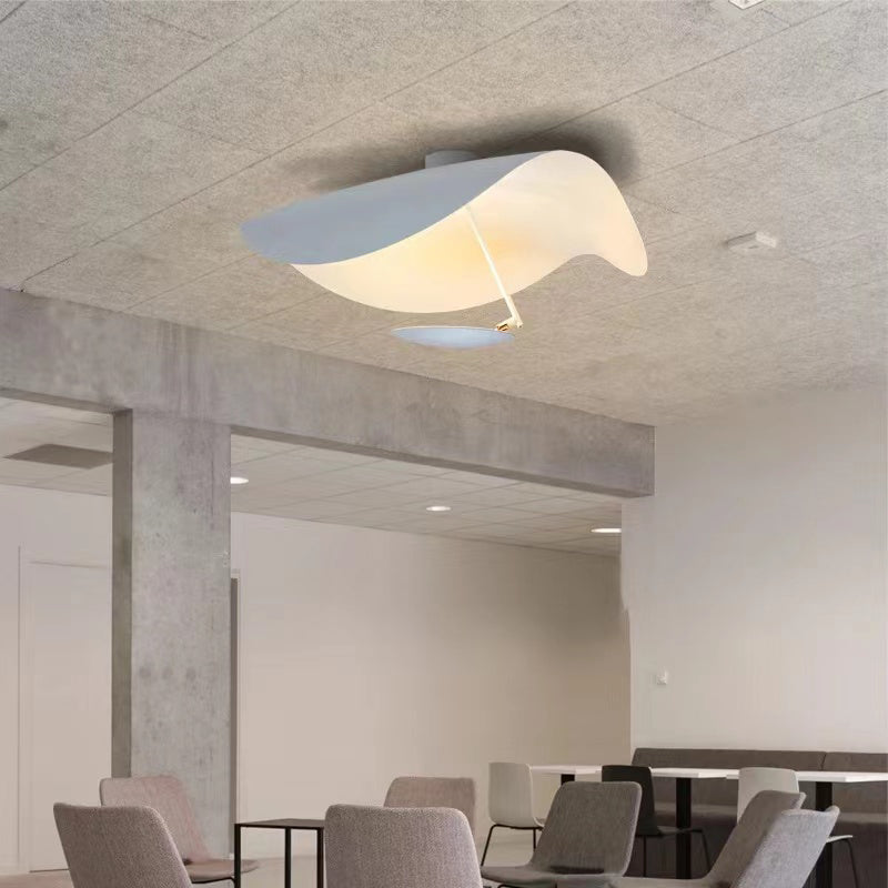 Elnari | Skulptureret blad-silhuet moderne pendel loftlampe