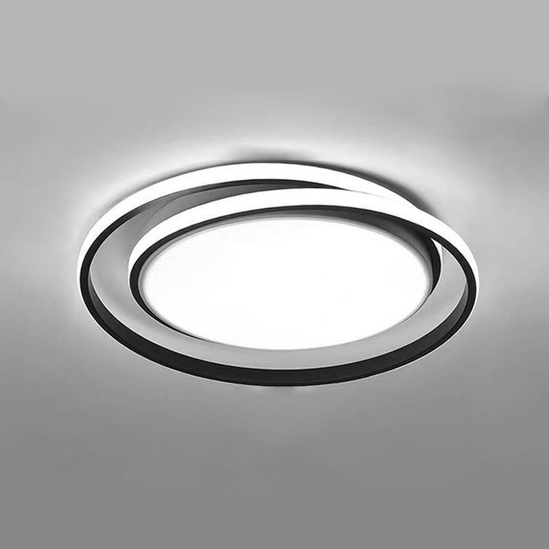 Vandorim | Polerede Krydsende Ringe Loftlampe