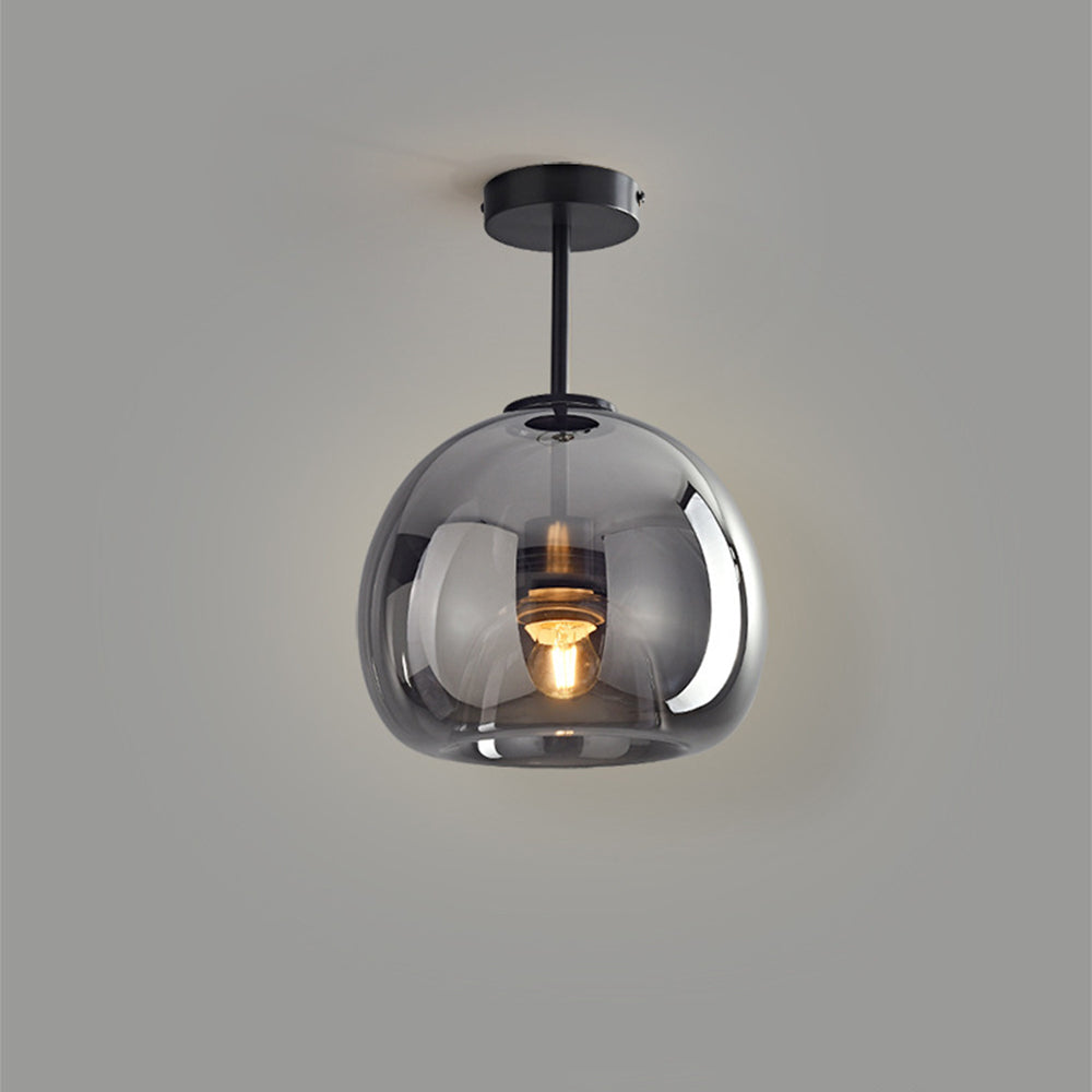 Fumea | Moderne tonet glas kugleloftslampe