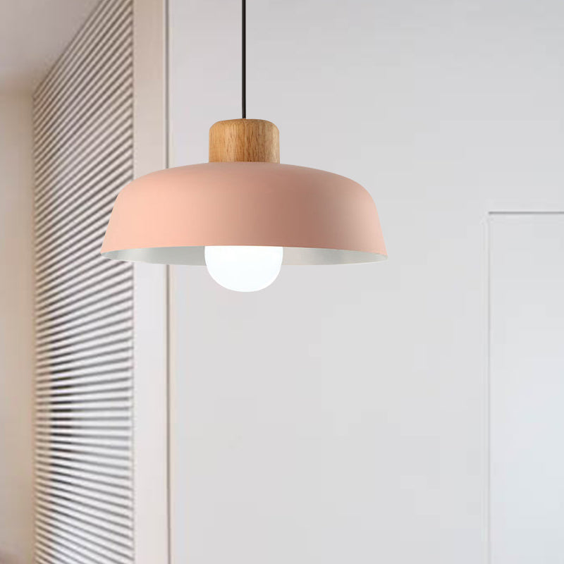 Ligna | Minimalistisk skandinavisk mat kuppelpendellampe