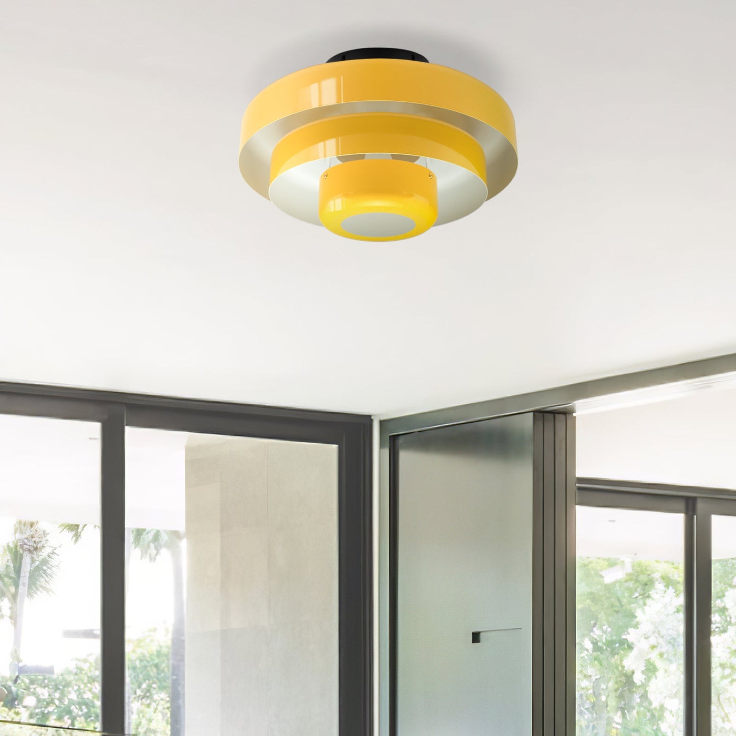 Modera | Retro lagdelt trommeloftslampe