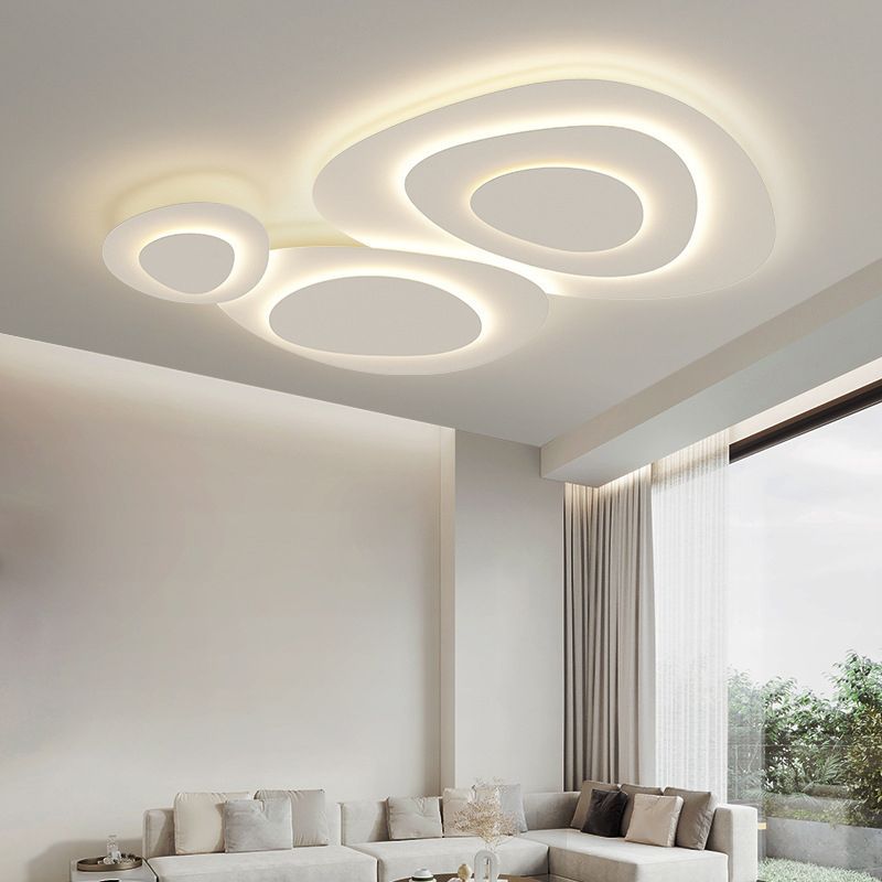 Lyravall | Moderne sky-silhuet metal indbygningsloftlampe