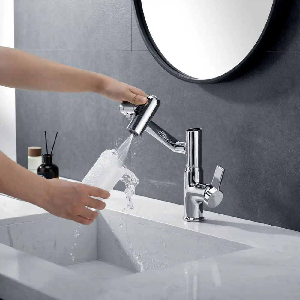 Nexus | Smart drejelig vaskearmatur med 3-sprayfunktioner og temperaturdisplay