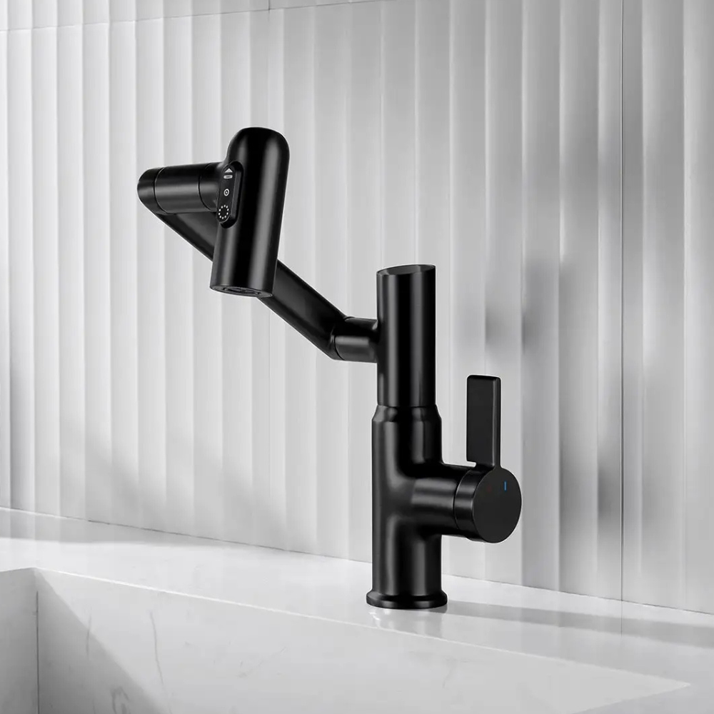 Nexus | Smart drejelig vaskearmatur med 3-sprayfunktioner og temperaturdisplay