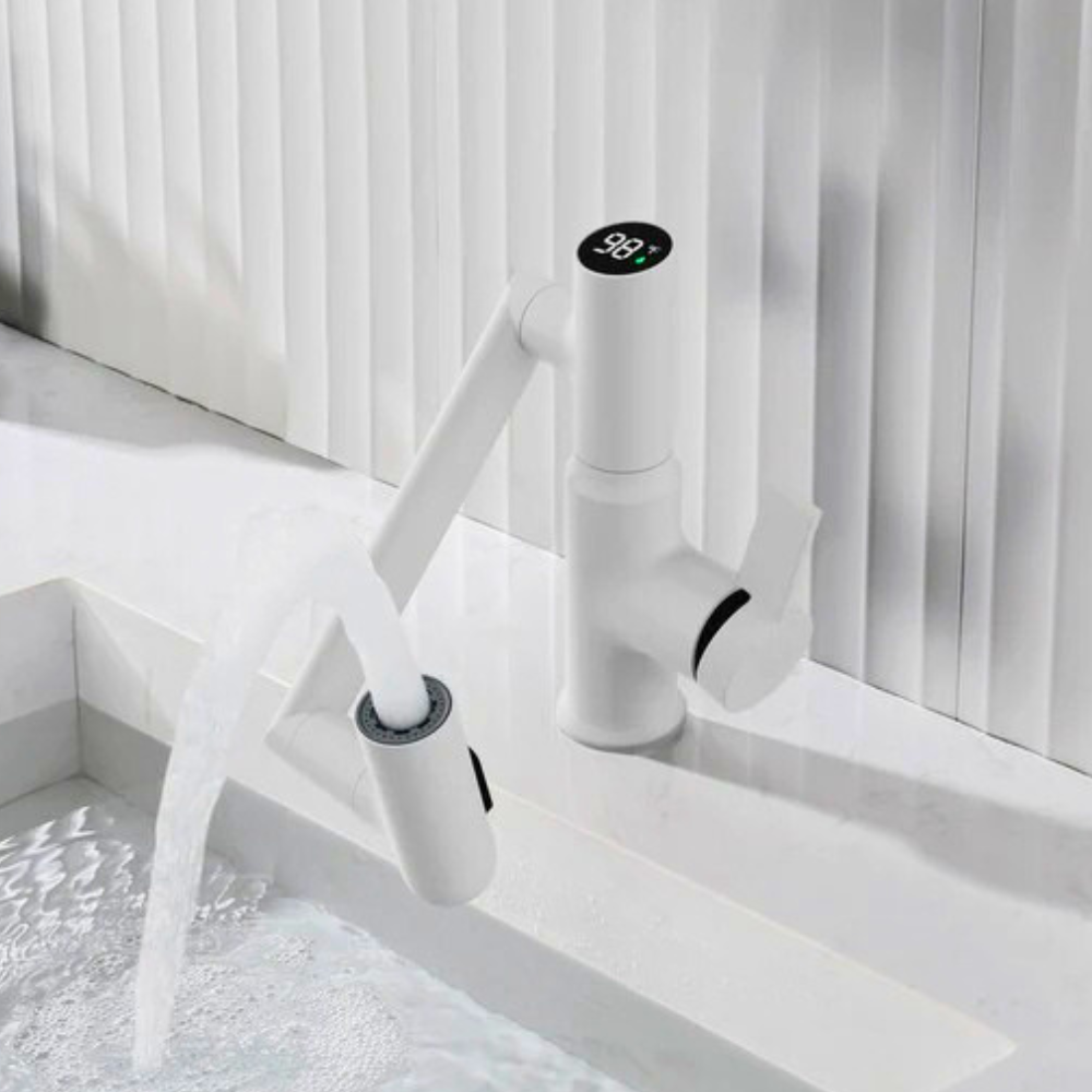 Nexus | Smart drejelig vaskearmatur med 3-sprayfunktioner og temperaturdisplay