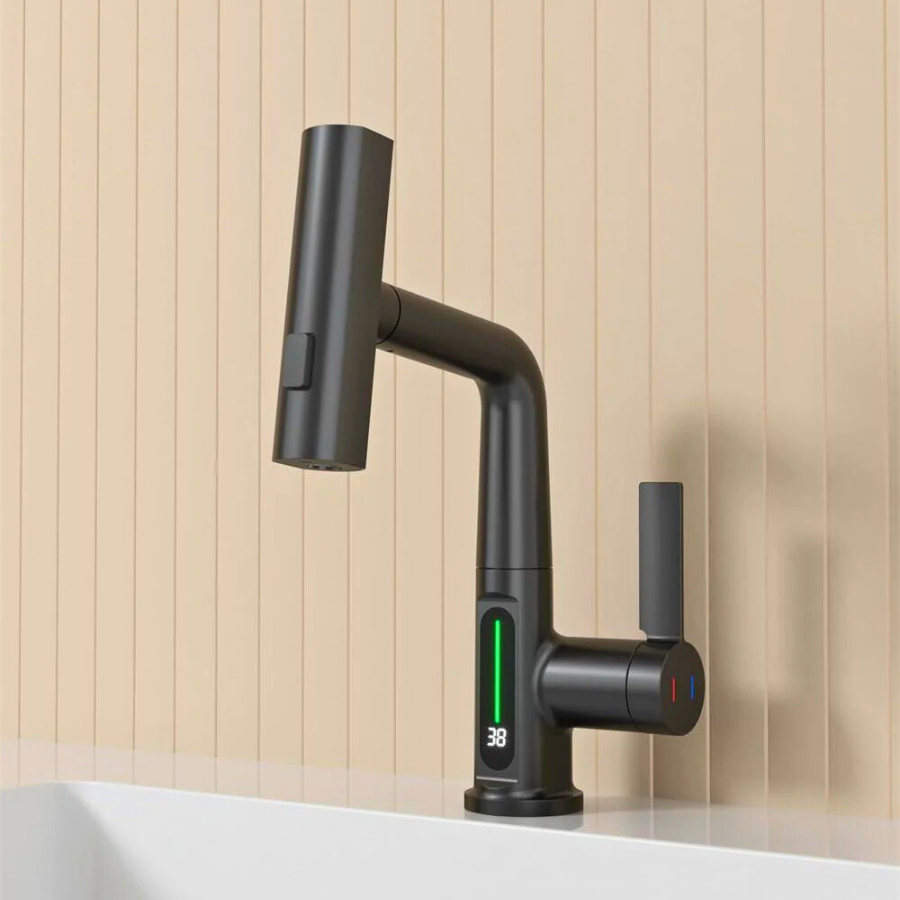 Luma | Smart vaskearmatur med 3-sprayfunktioner og justerbar udtræksbruser