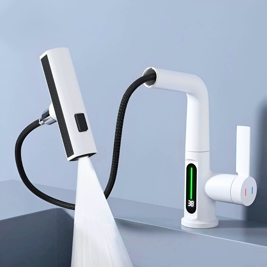 Luma | Smart vaskearmatur med 3-sprayfunktioner og justerbar udtræksbruser