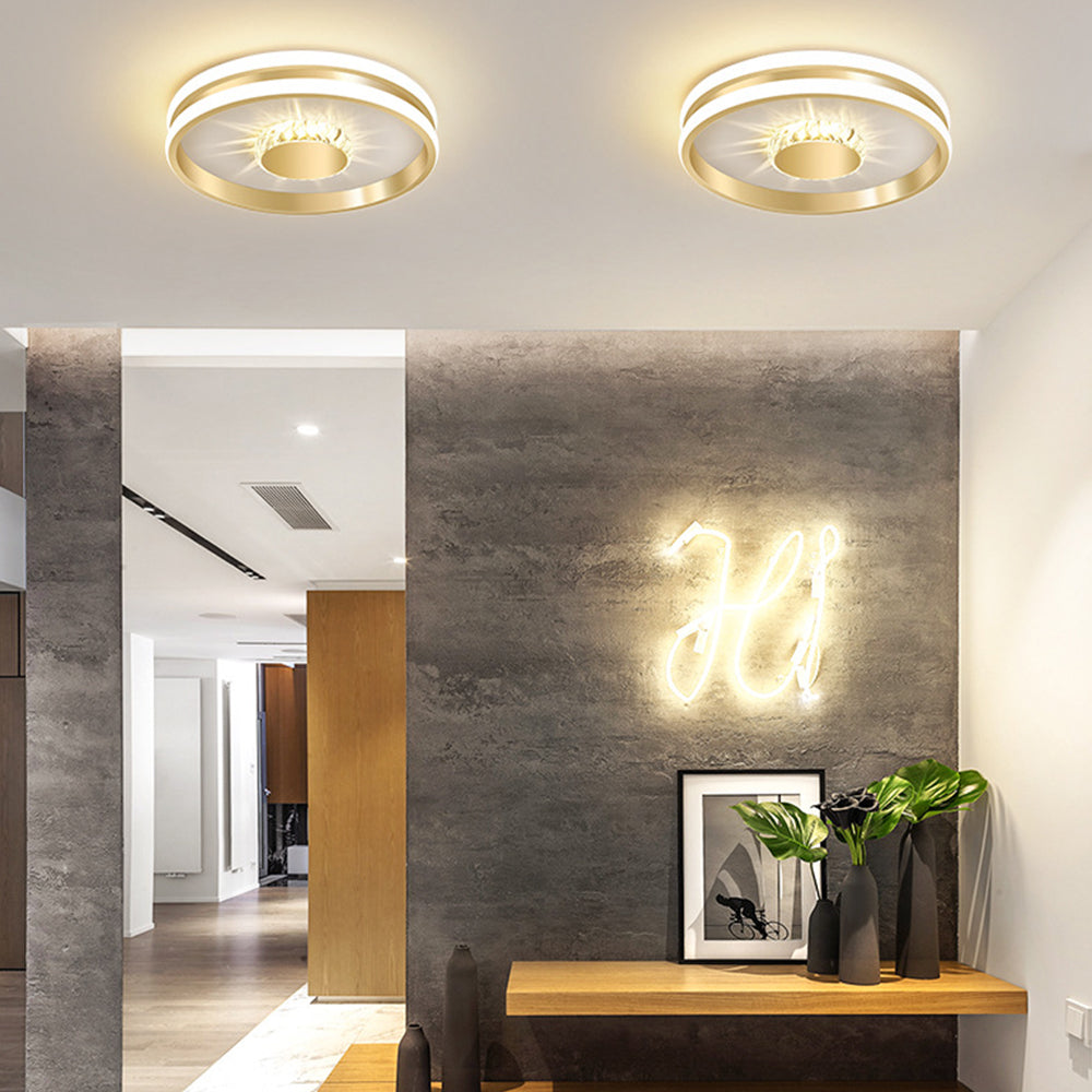 Circa | Moderne minimalistisk dobbelt ring loftslampe