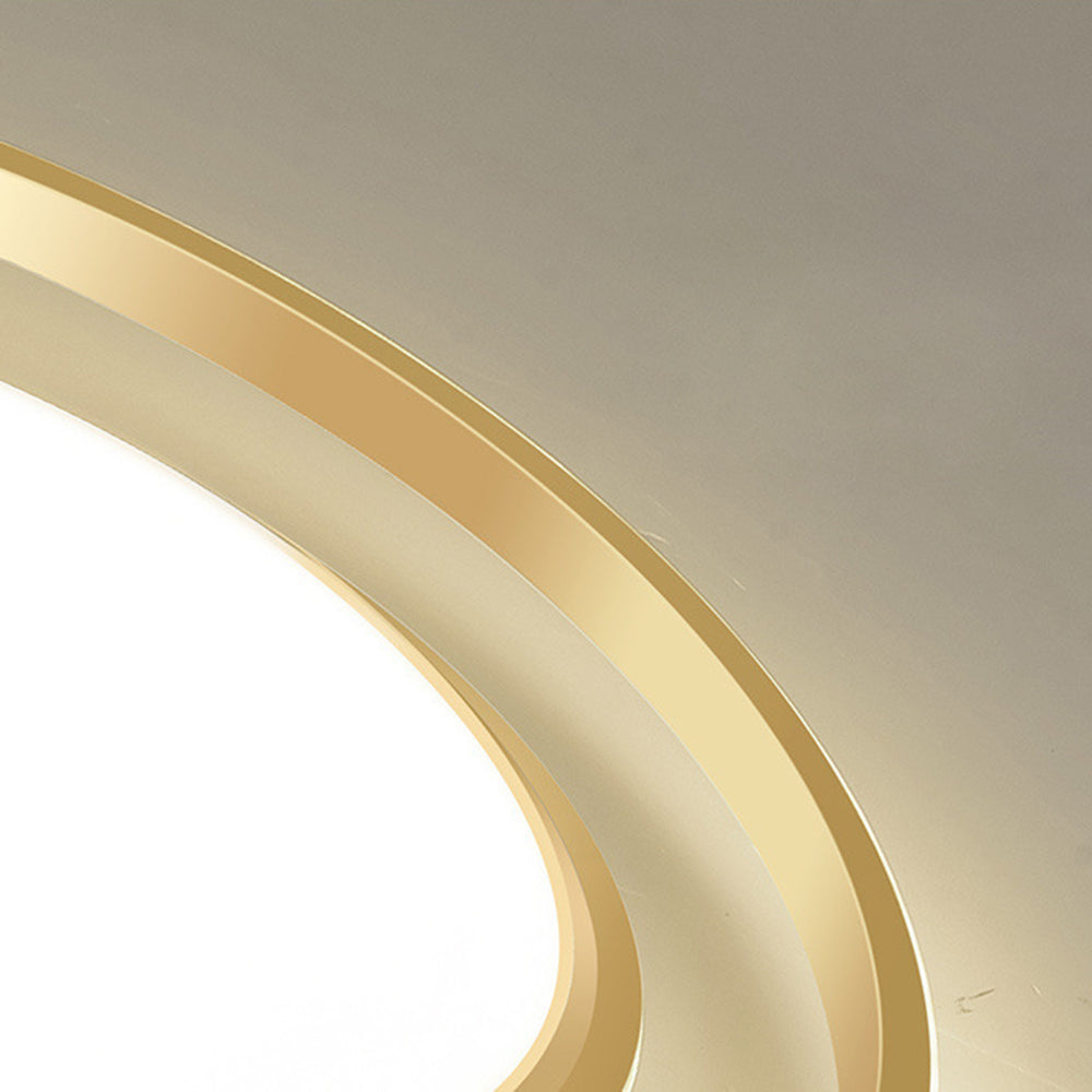 Halo | Moderne cirkulær flush mount loftslampe