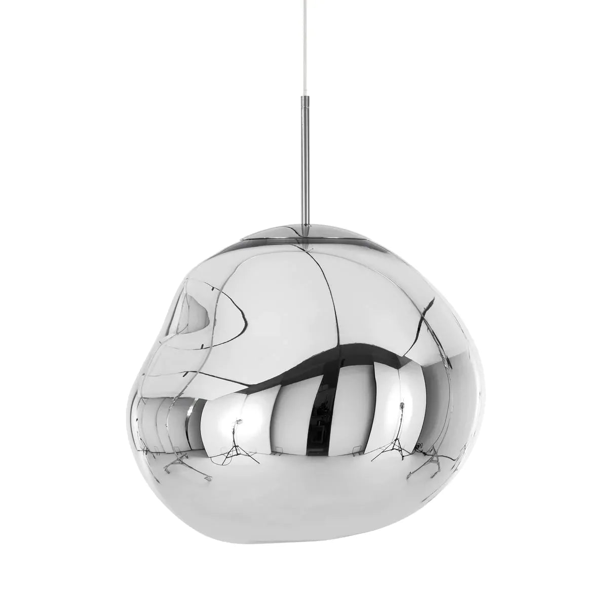Zora | Moderne abstrakt smeltet glas gennemsigtig pendellampe