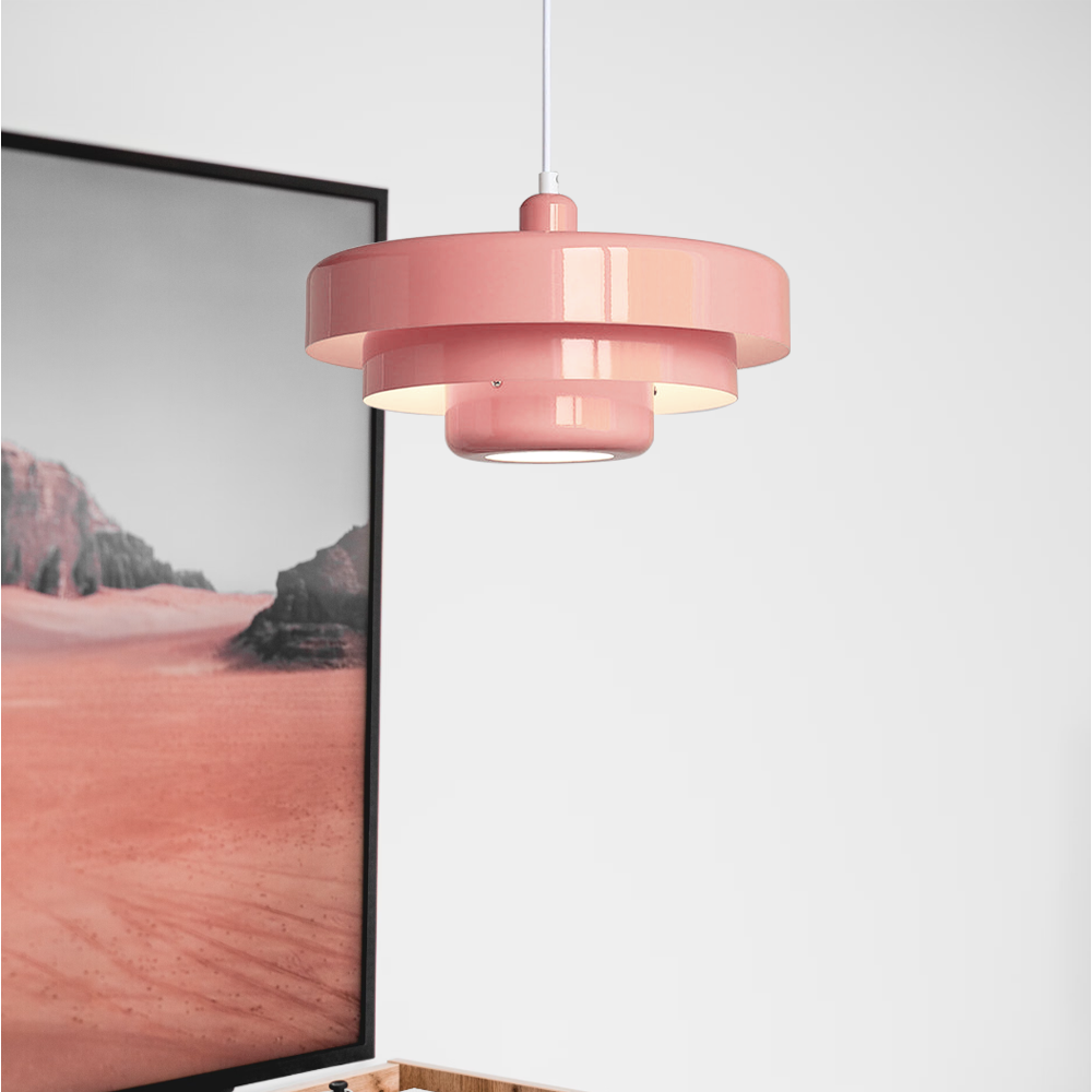 Retrova | Mid-century moderne lagdelt jernpendellampe