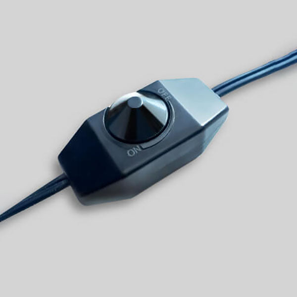 Japansk minimalistisk træ og metal stearinlysvarmer bordlampe