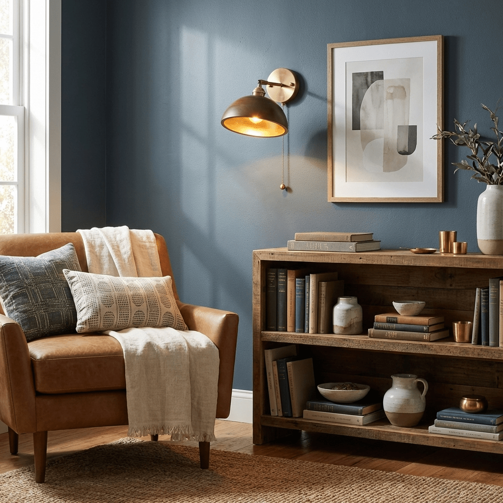 Thorgren | Mid-century geometrisk kegle silhuet træ væglampe
