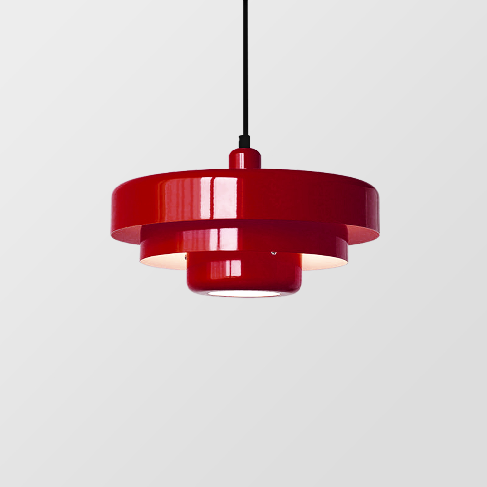 Retrova | Mid-century moderne lagdelt jernpendellampe