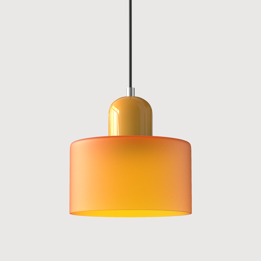 Chroma | Moderne Bauhaus cylinder- og kuppelglas pendel
