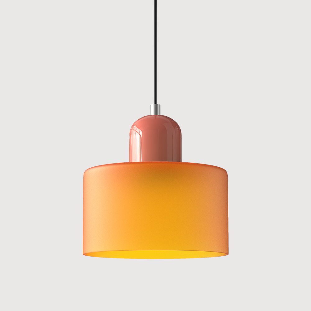 Chroma | Moderne Bauhaus cylinder- og kuppelglas pendel