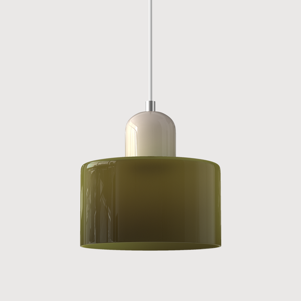 Chroma | Moderne Bauhaus cylinder- og kuppelglas pendel