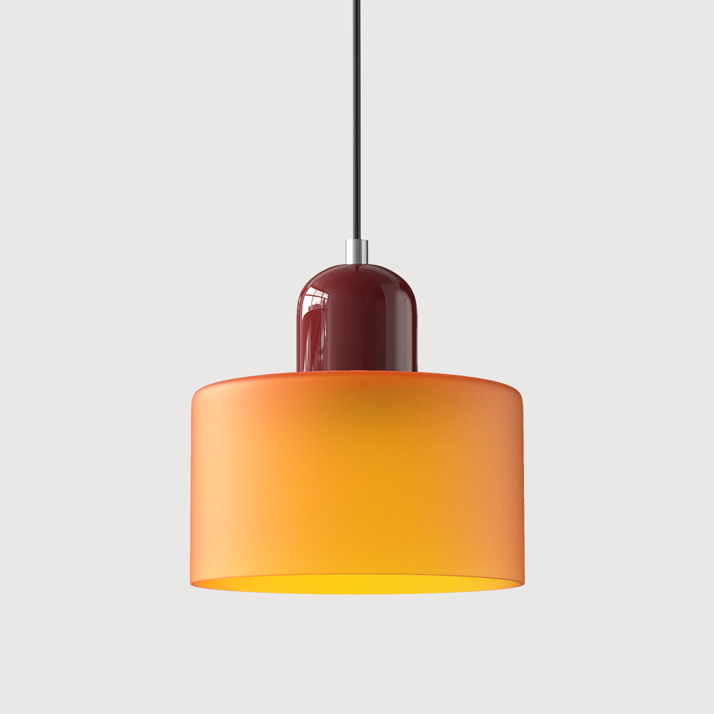 Chroma | Moderne Bauhaus cylinder- og kuppelglas pendel