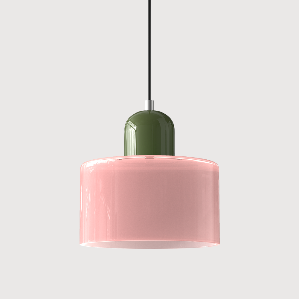 Chroma | Moderne Bauhaus cylinder- og kuppelglas pendel