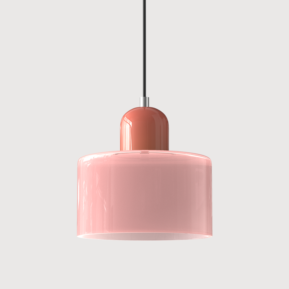 Chroma | Moderne Bauhaus cylinder- og kuppelglas pendel