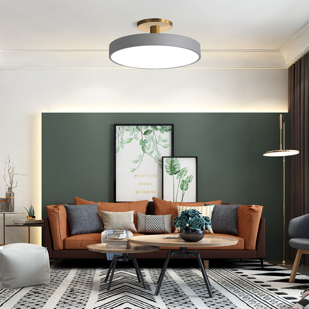 Orbi | Slank rund flush mount loftslampe