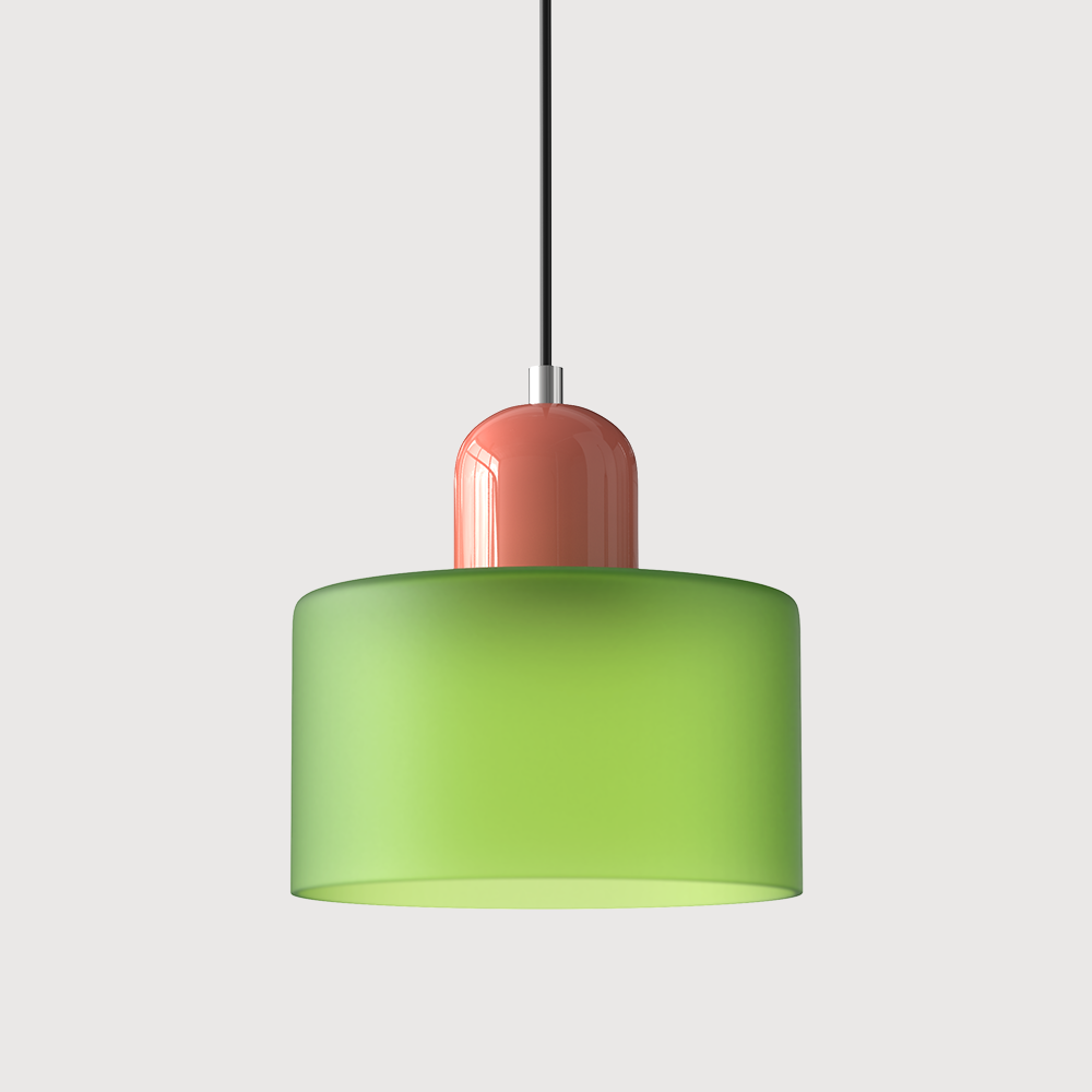 Chroma | Moderne Bauhaus cylinder- og kuppelglas pendel
