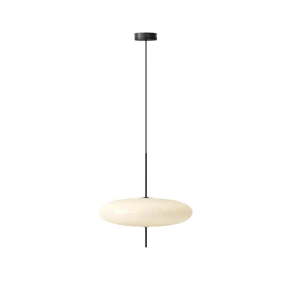 Belthorim | Opaliseret disk silhuet minimalistisk pendellampe