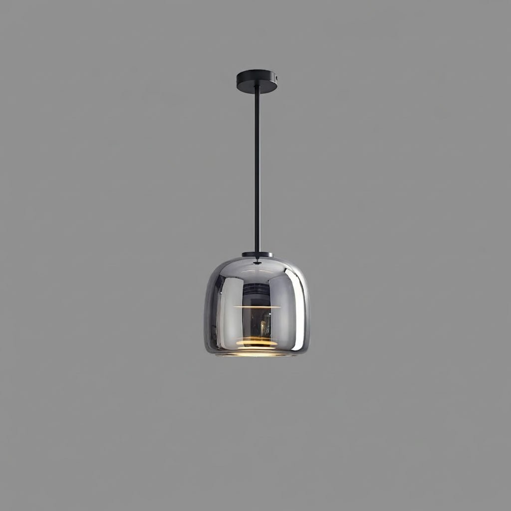 Orionth | Geometrisk Skulpturel Håndblæst Glas Kugle Pendellampe