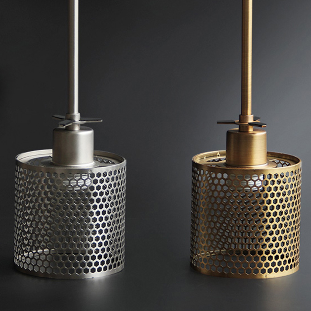 Cylura | Moderne klar glas og perforeret indre lampe pendellampe