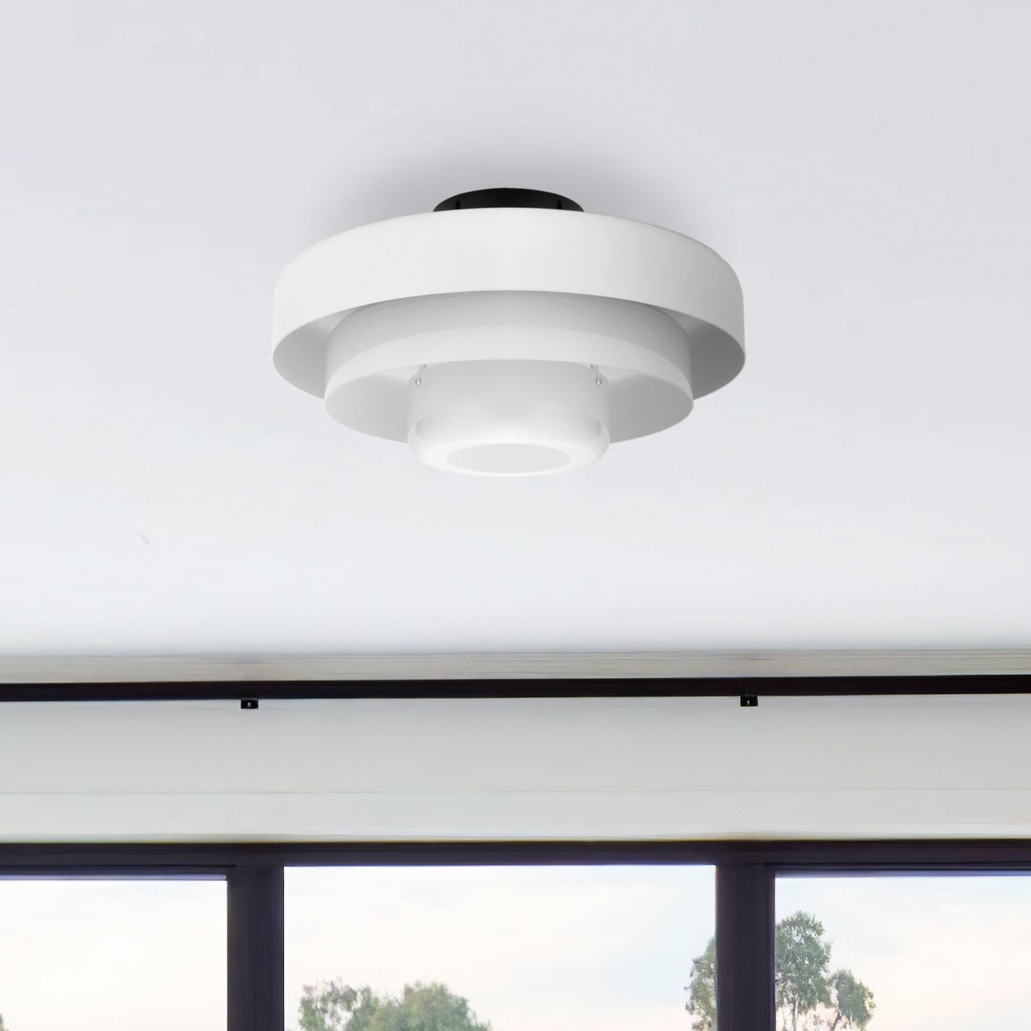 Modera | Retro lagdelt trommeloftslampe