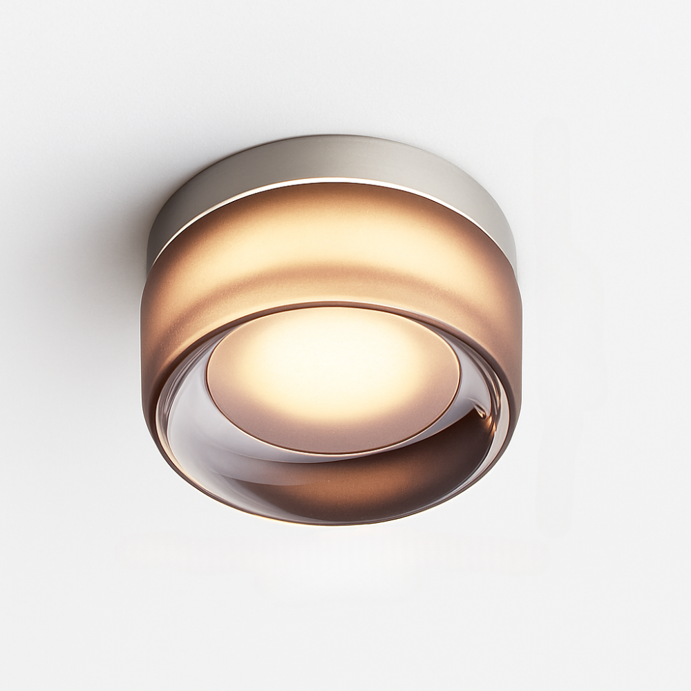Velisyn | Moderne rund LED væglampe med matteret glas