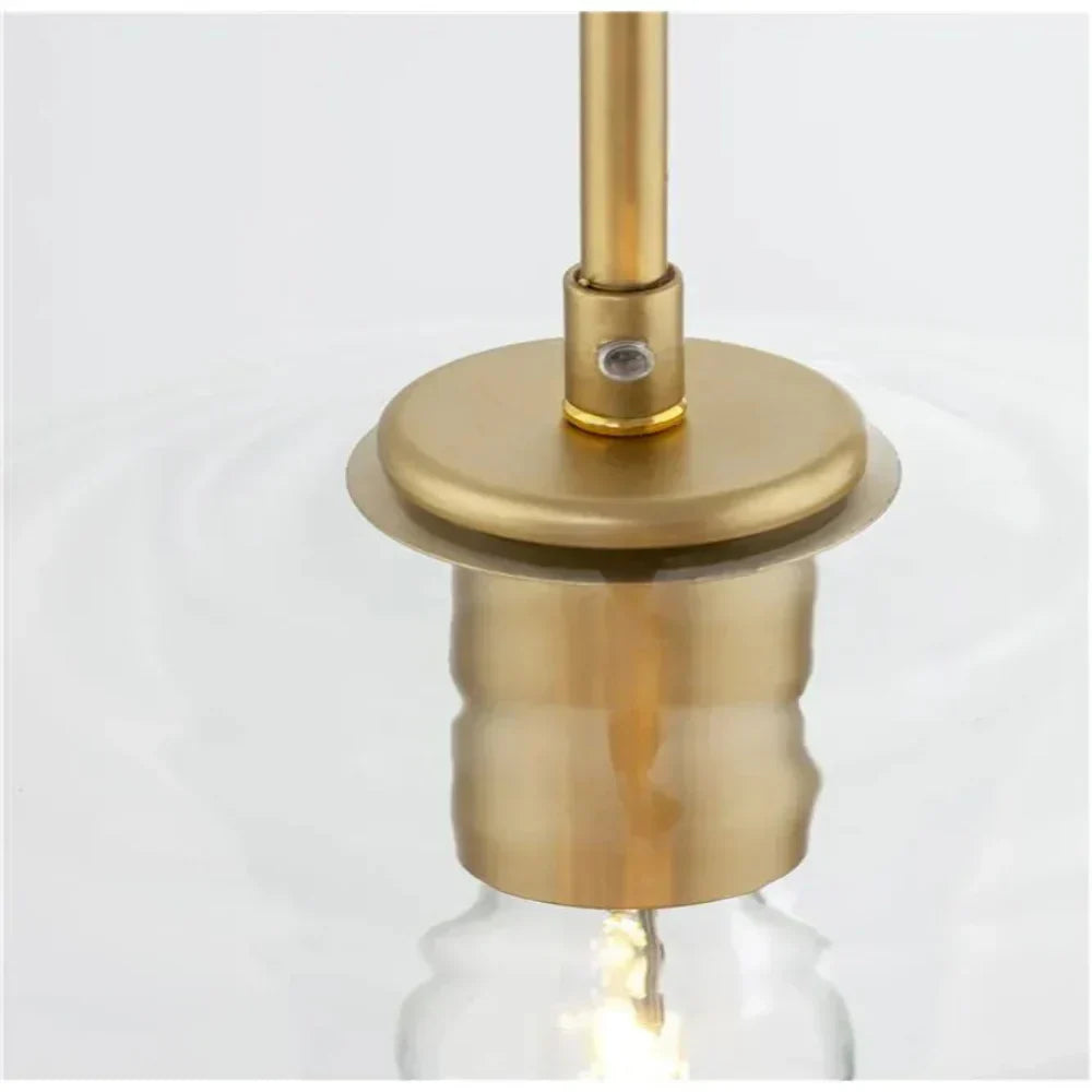 Niris| Nordisk diamantformet geometrisk glas pendellampe
