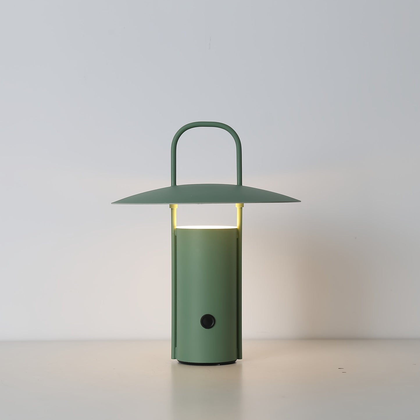 Minimalistisk kuppel metal genopladelig touch-kontrol bordlampe