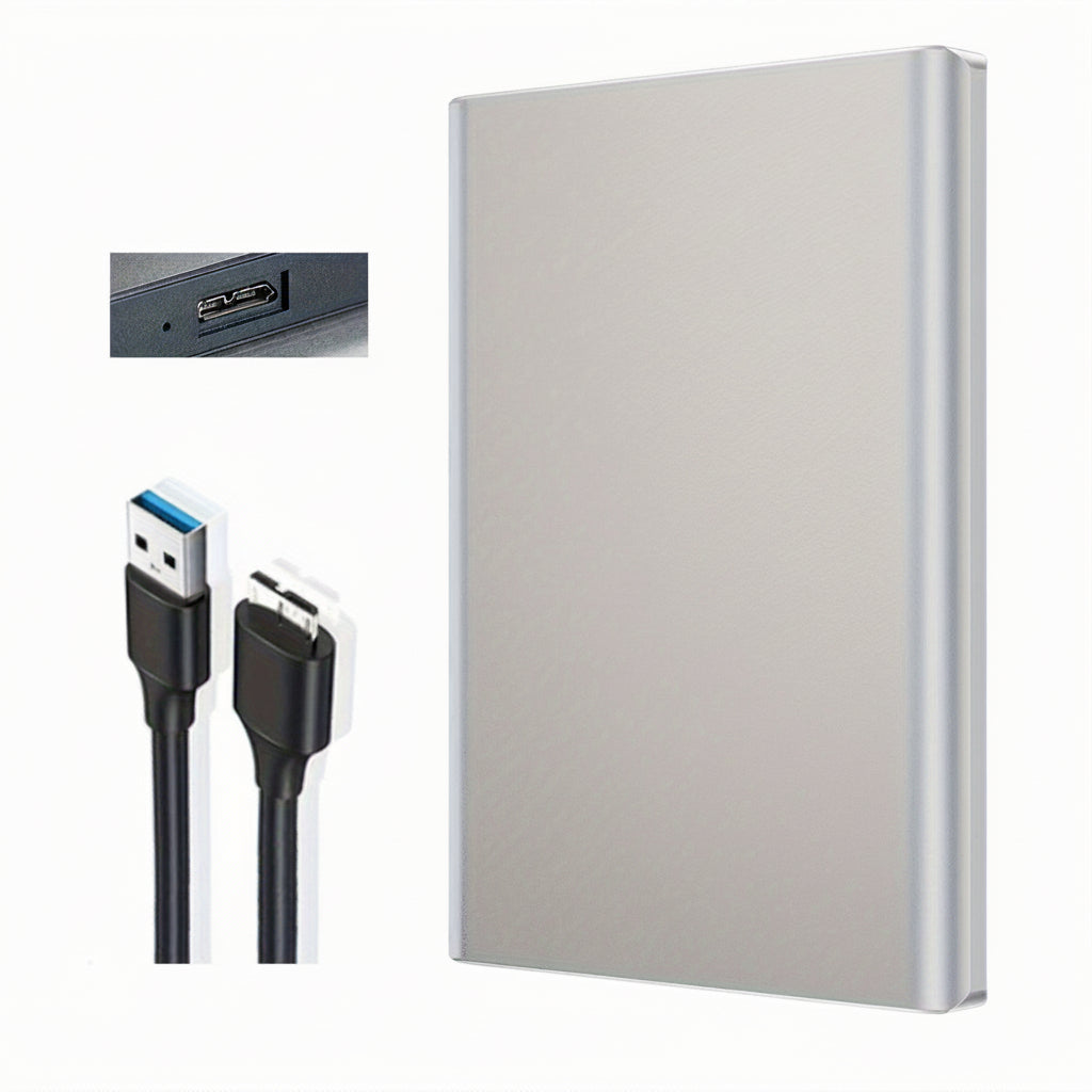 Slank kompakt letvægts ekstern bærbar SSD harddisk