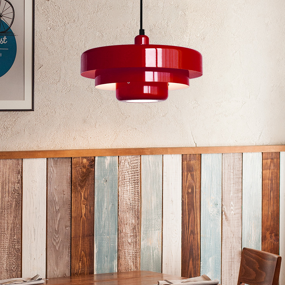Retrova | Mid-century moderne lagdelt jernpendellampe
