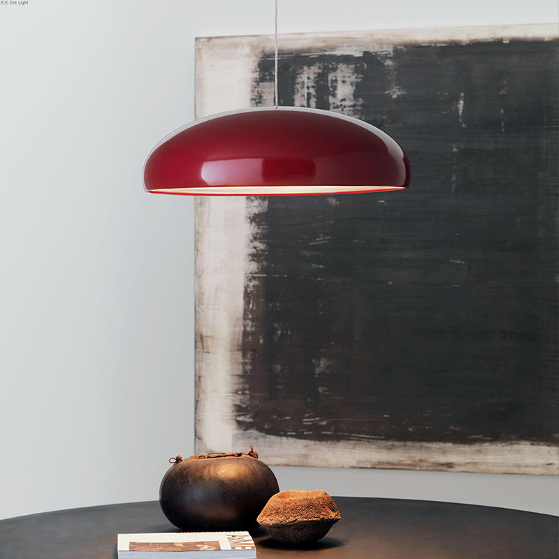 Lera | Kunstnerisk deco metal rund svamp pendellampe