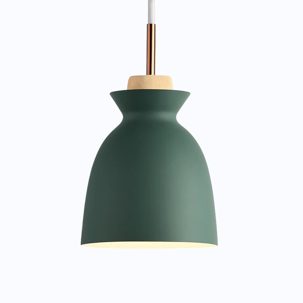 Ferune | Nordisk industriel metal skærm pendel lampe