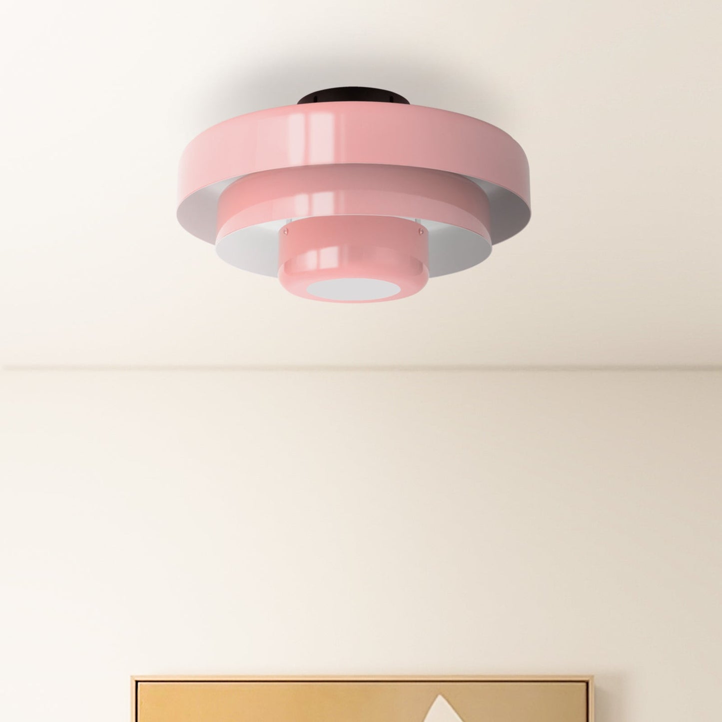 Modera | Retro lagdelt trommeloftslampe