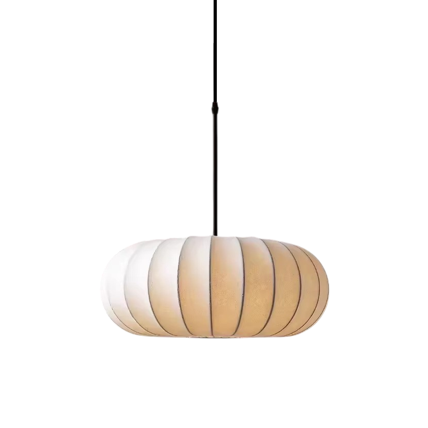 Serica | Wabi Sabi ribbet oval pendellampe