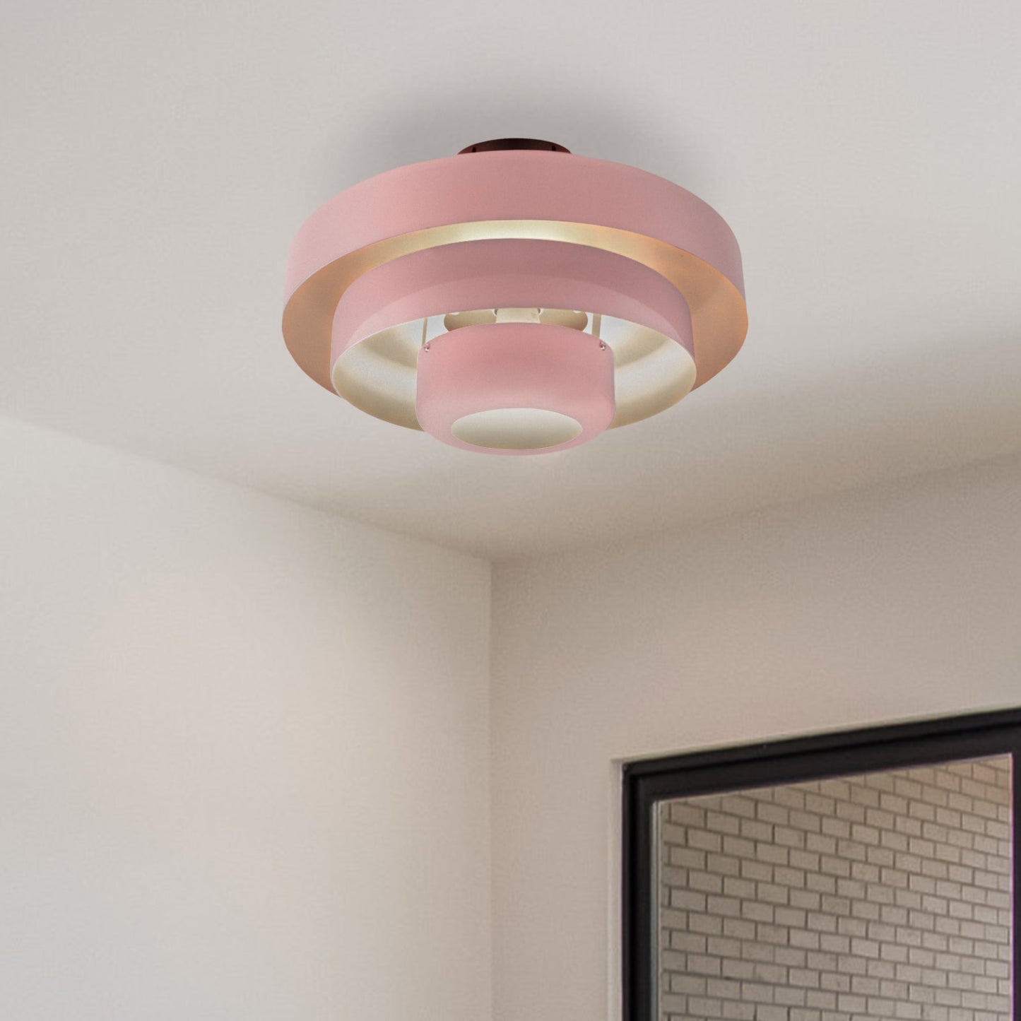 Modera | Retro lagdelt trommeloftslampe