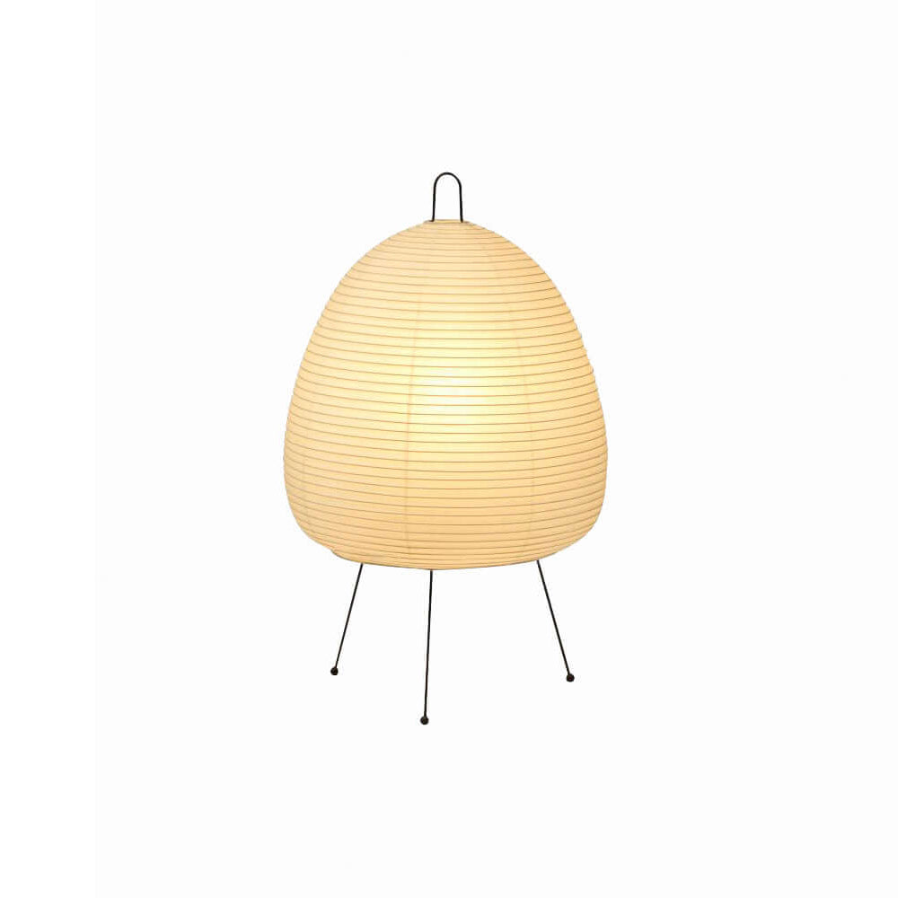 Kryntaleo | Japansk Ribbede Bambus Silhuet Oriental Accent Bordlampe