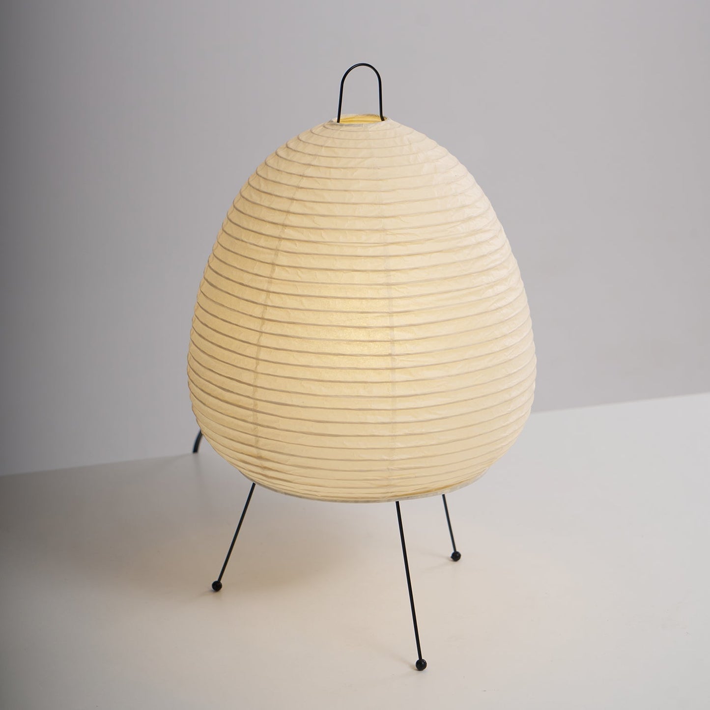 Kryntaleo | Japansk Ribbede Bambus Silhuet Oriental Accent Bordlampe
