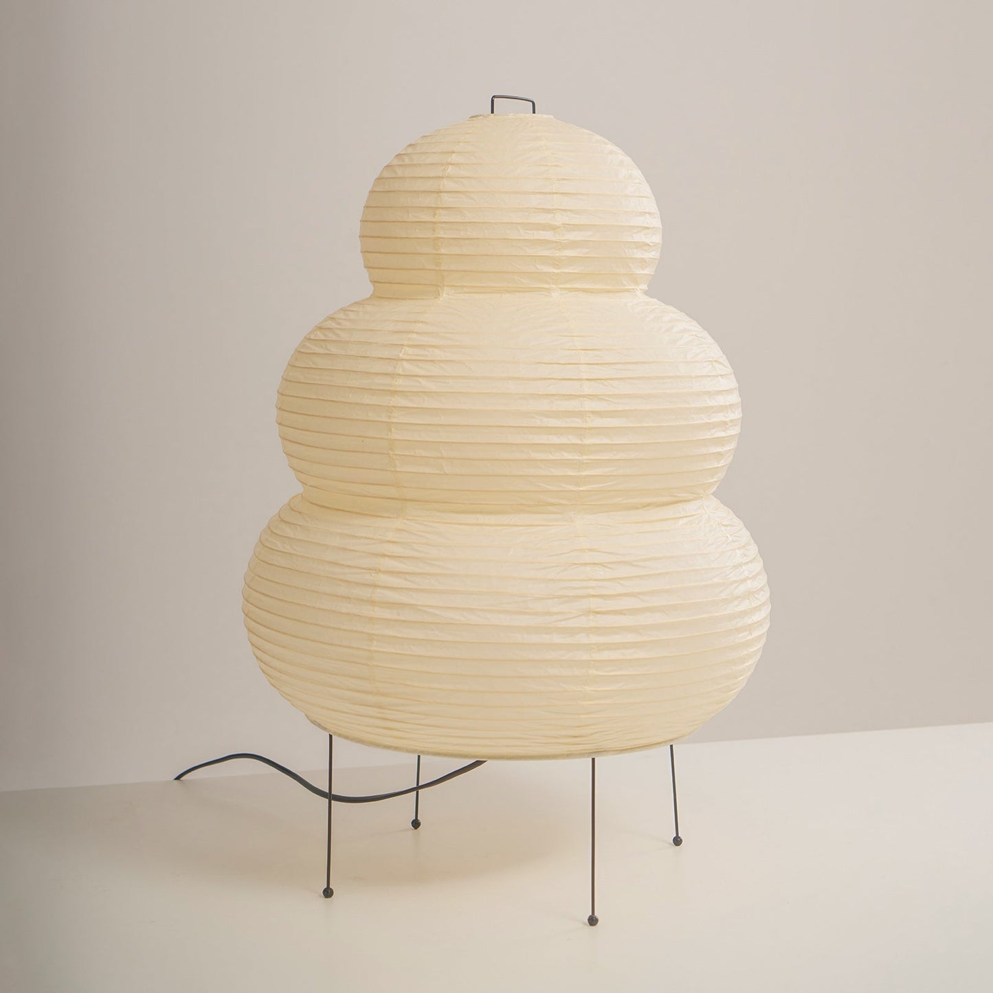 Kryntaleo | Japansk Ribbede Bambus Silhuet Oriental Accent Bordlampe