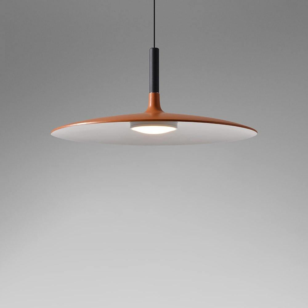 Thaloric | Minimalistisk industriel aluminium flad skive pendel