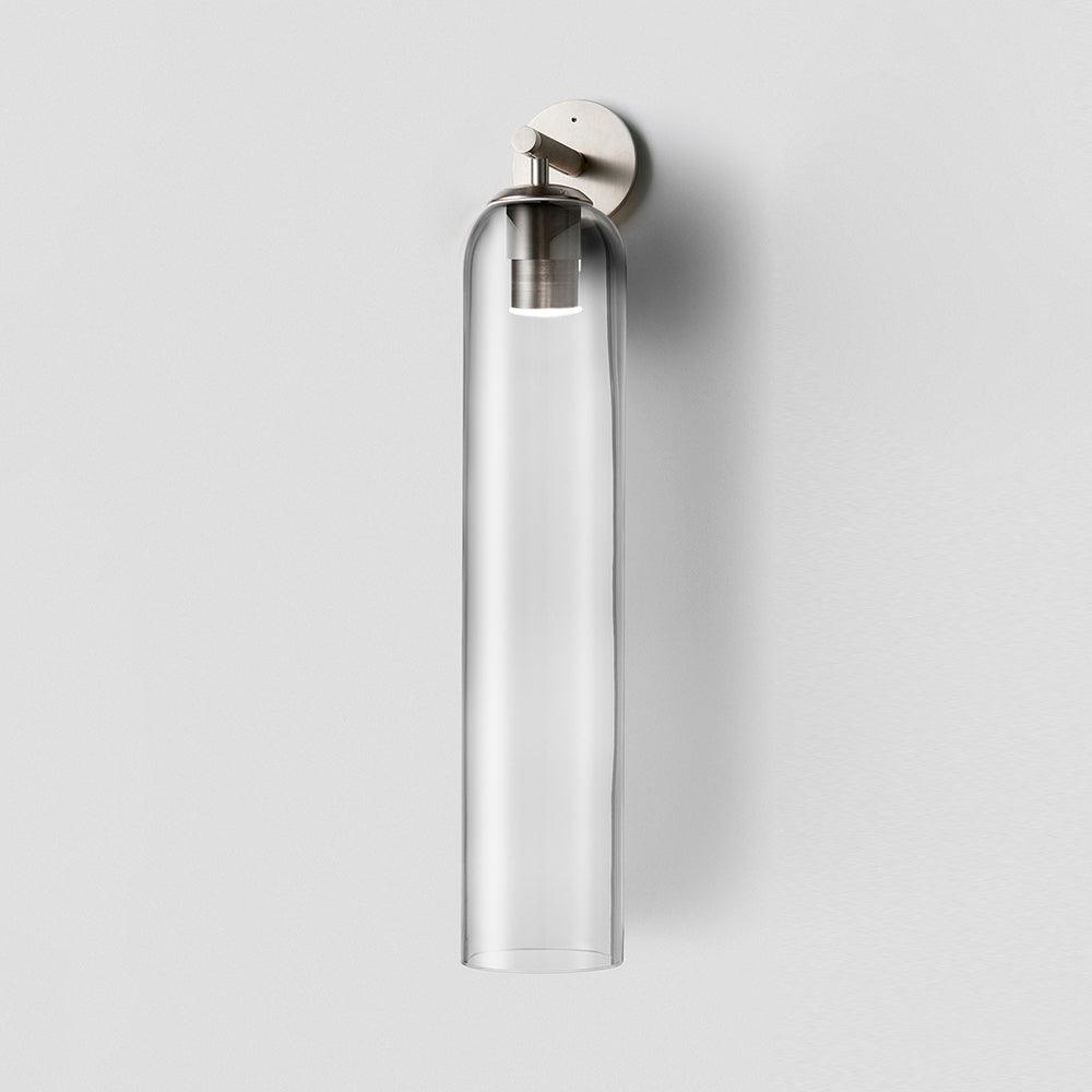Luvia | Elegant cylindrisk art deco glas væglampe
