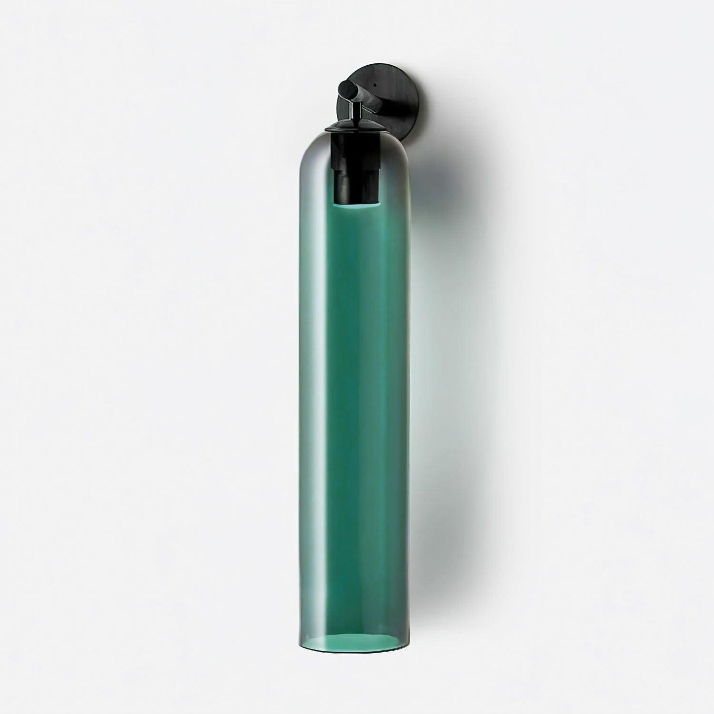 Luvia | Elegant cylindrisk art deco glas væglampe